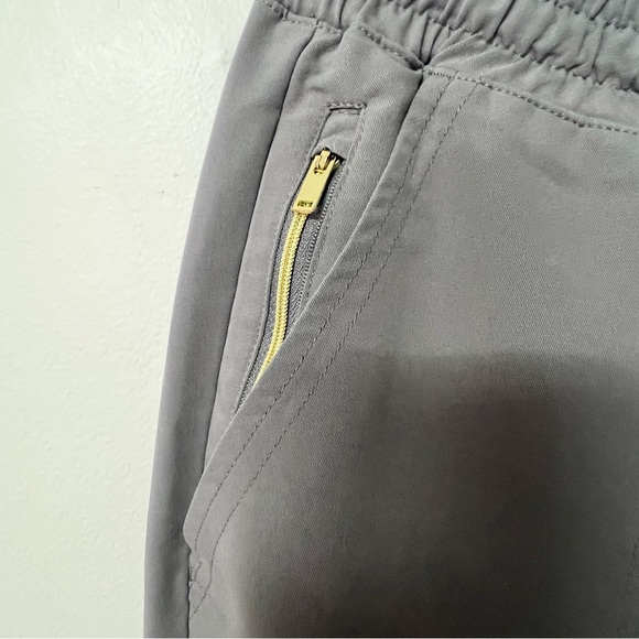 Jaanuuu small tall gray scrub pants - Picture 8 of 10